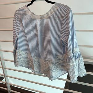 ZARA stripped top